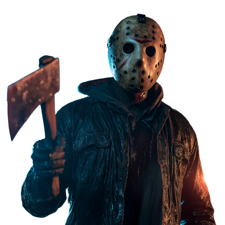 Menacing Horror Figure V5 Vinyl Car Decal Sticker – Waterproof & UV-Resistant 6.826666666666667"