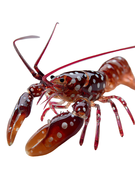 Lobster V4 Vinyl Car Decal Sticker – Waterproof & UV-Resistant 4.1066666666666665"