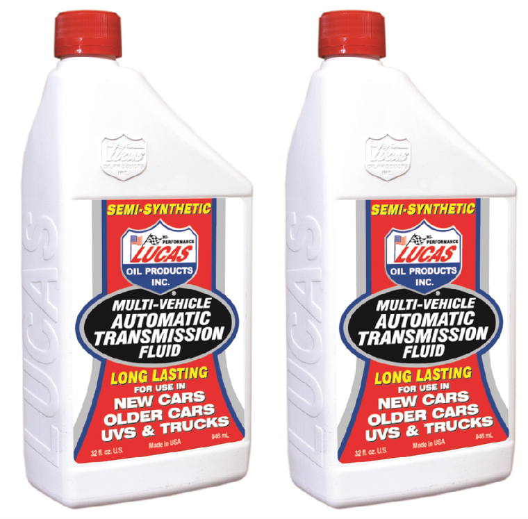 2x Lucas Oil Multi-Vehicle Auto Trans Fluid | Smooth Shifting | Heat Resistant