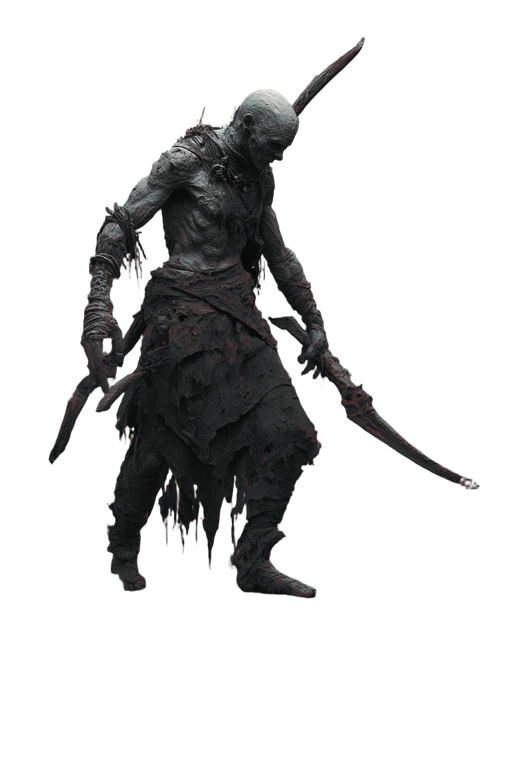 Grimdark Warrior V6 Vinyl Car Decal Sticker – Waterproof & UV-Resistant 8.96"