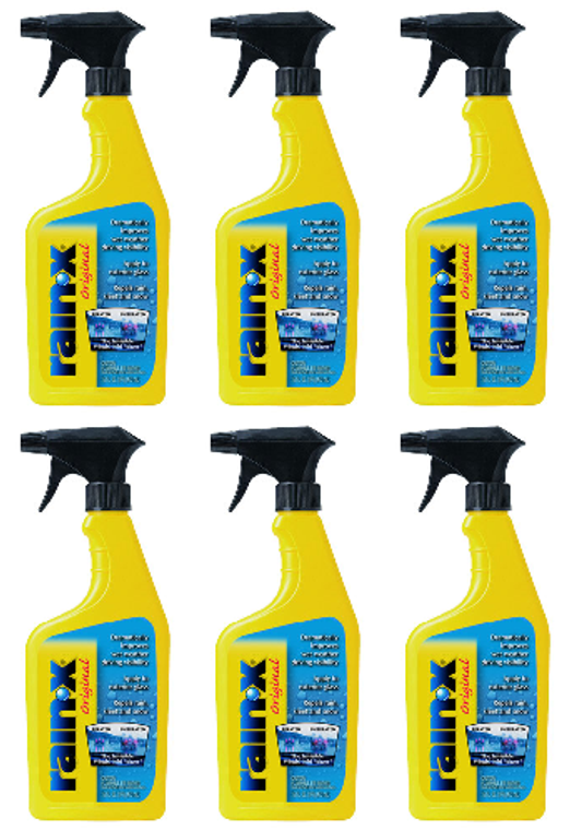 6x Rain-X Windshield Rain Repellent 800002250 Liquid; 16 Ounce Spray Bottle; Single