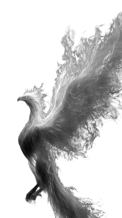 Flaming Phoenix Photoshoot V3 Vinyl Car Decal Sticker – Waterproof & UV-Resistant 4.8533333333333335"