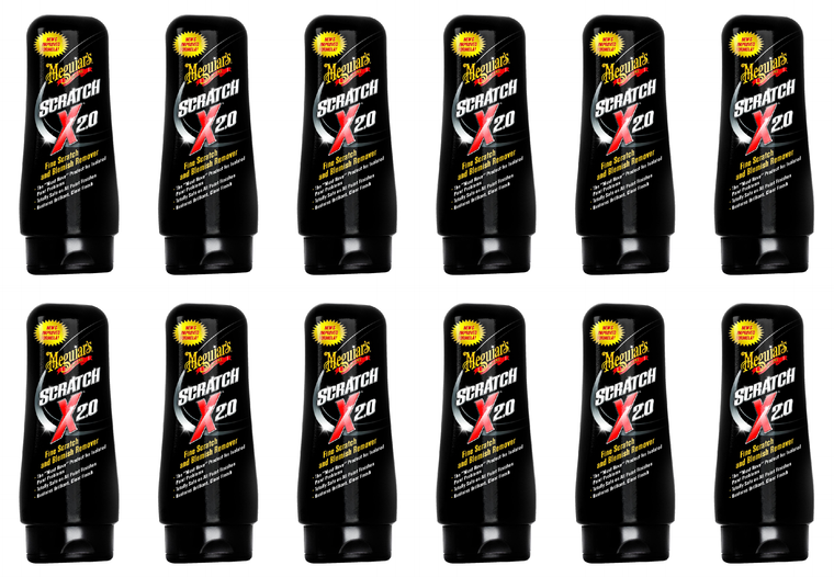 12x Meguiars ScratchX 2.0 | 7 Ounce Paint Cleaner Liquid