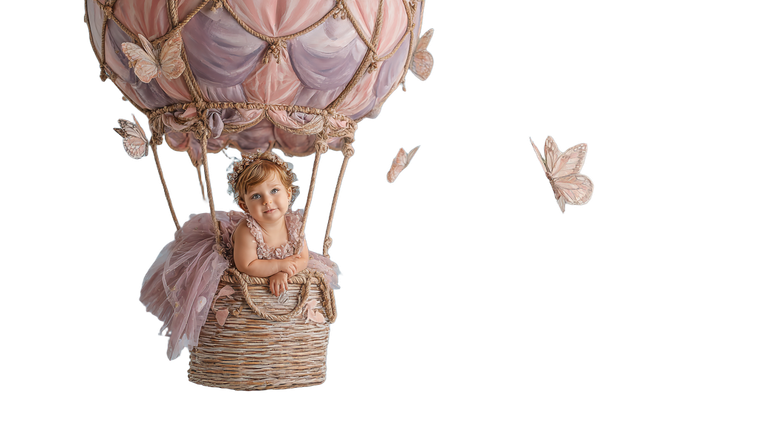 Magical Balloon Ride V2 Vinyl Car Decal Sticker – Waterproof & UV-Resistant 2.72"