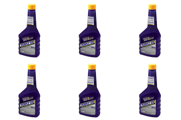 6x Rev Up Your Engine with Purple Ice Coolant Additive | Reduces Hot Spots, Prevents Overheating | 12oz Bottle