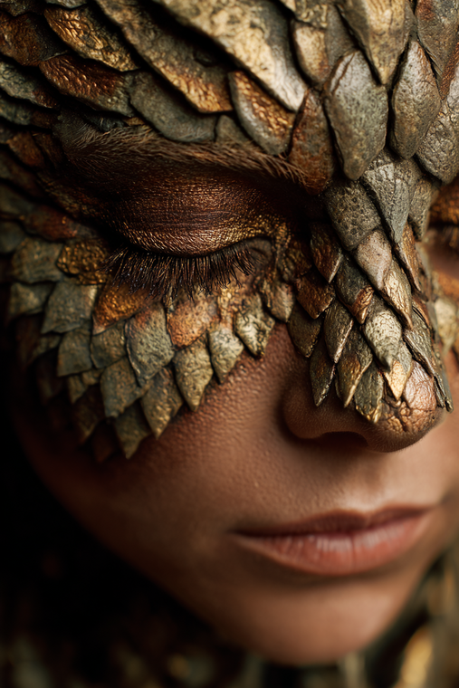 Dragon-Skinned Beauty Vinyl Car Decal Sticker – Waterproof & UV-Resistant 4.4