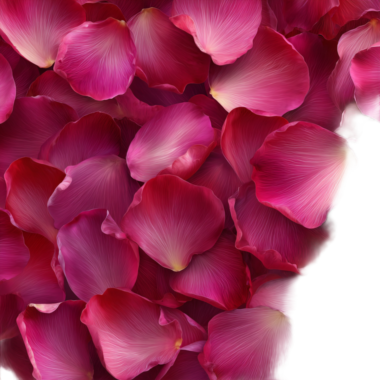 Rose Petals V3 Vinyl Car Decal Sticker – Waterproof & UV-Resistant 3.4133333333333336"