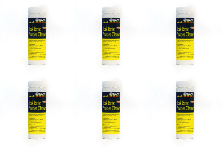 6x Revitalize Your Boat Deck | Heavy Duty Teak Brite Cleaner | 26oz Bottle