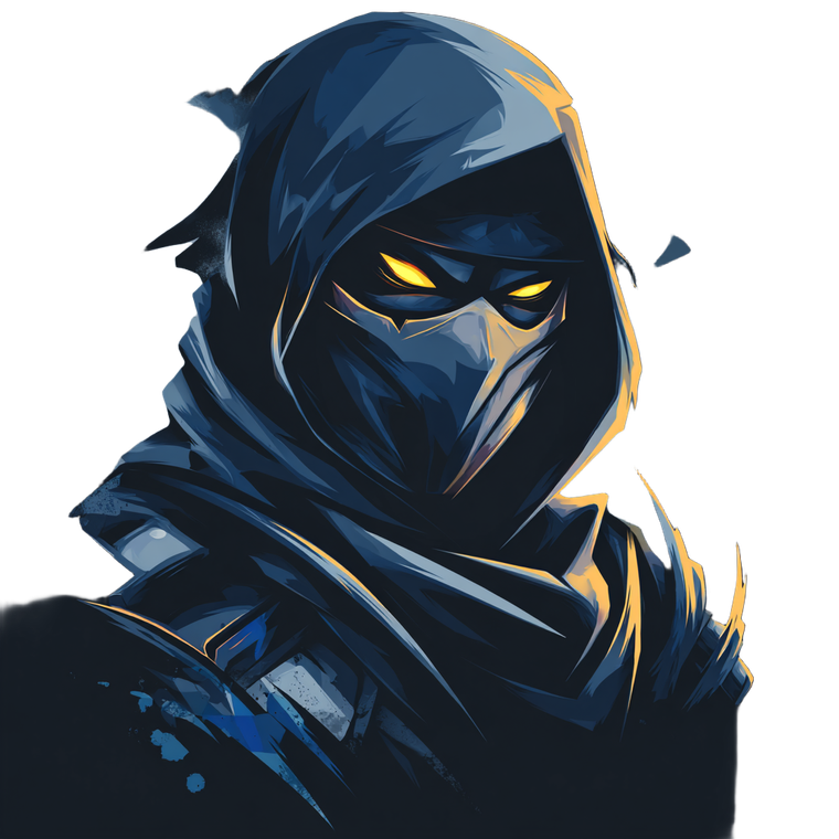 Mysterious Ninja Assassin Vinyl Car Decal Sticker – Waterproof & UV-Resistant 6.826666666666667"