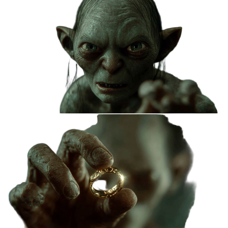 Gollum'S Hand Reaching V2 Vinyl Car Decal Sticker – Waterproof & UV-Resistant 6.826666666666667"