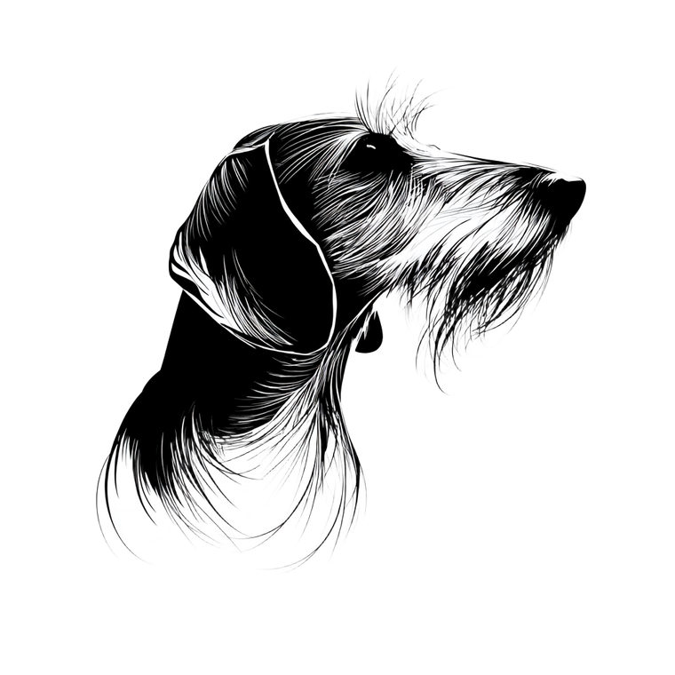 Wire Haired Dachshund Vinyl Car Decal Sticker – Waterproof & UV-Resistant 3.4133333333333336"