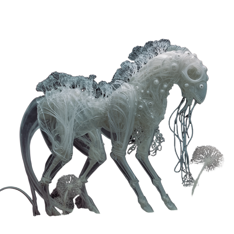 Colossal Translucent Beast Vinyl Car Decal Sticker – Waterproof & UV-Resistant 3.4133333333333336"