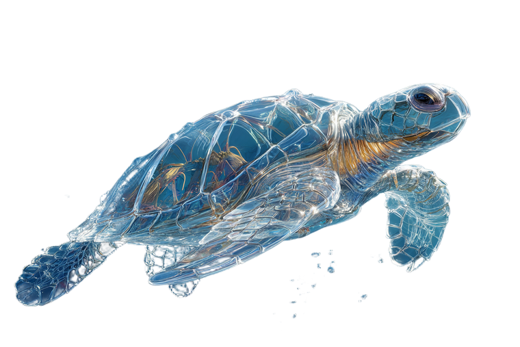 Glass Shell Turtle Vinyl Car Decal Sticker – Waterproof & UV-Resistant 5.97333333333333