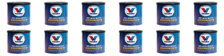 12x Valvoline Extreme Pressure Multi Purpose Grease | Provides Anti-Wear Protection | 1 Pound Can