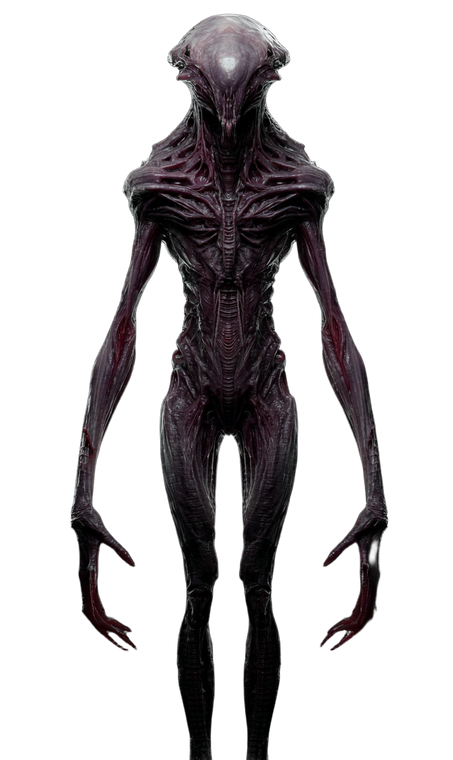Alien Humanoid Render V2 Vinyl Car Decal Sticker – Waterproof & UV-Resistant 9.49333333333333
