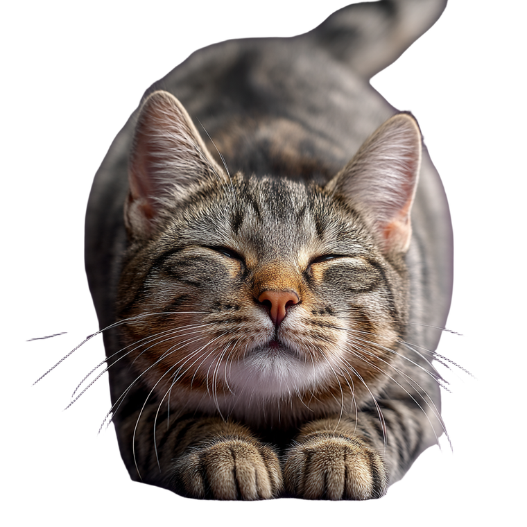 Yoga Cat Pose V2 Vinyl Car Decal Sticker – Waterproof & UV-Resistant 3.4133333333333336"