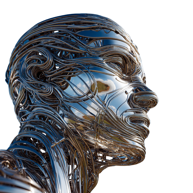 Metal Spiral Sculpture V2 Vinyl Car Decal Sticker – Waterproof & UV-Resistant 3.4133333333333336"