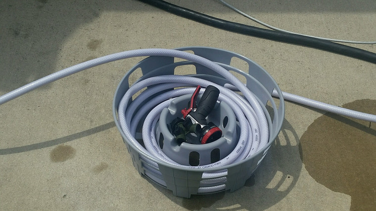 Stromberg Carlson Hose Reel | Store Up To 75 Feet of Hose and Accessories | Stand Alone Design