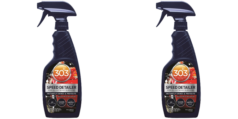 2x 303 Speed Detailer | Protects & Shines Vehicle Exterior | UV Protection | 16oz Spray Bottle