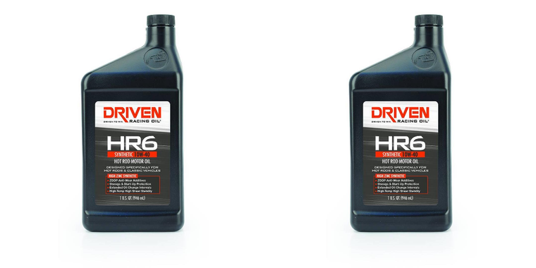 2x Ultimate Protection with Driven Racing Oil 10W40 Synthetic Quart | ZDDP Anti-Wear, Military Spec, Start-Up Additives