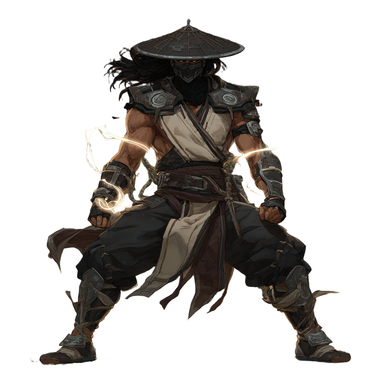 Kung Lao Warrior Vinyl Car Decal Sticker – Waterproof & UV-Resistant 3.4133333333333336"