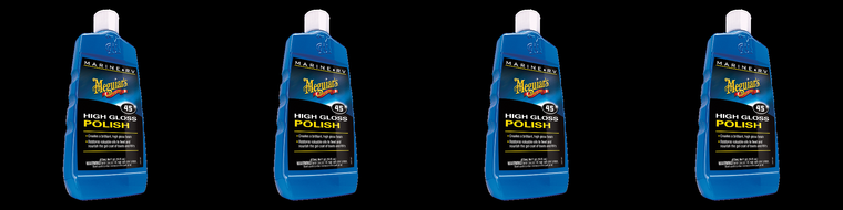 4x Meguiars Polishing Compound | Brilliant High Gloss Finish | Feed/Nourish Gel Coat of Boats/RVs