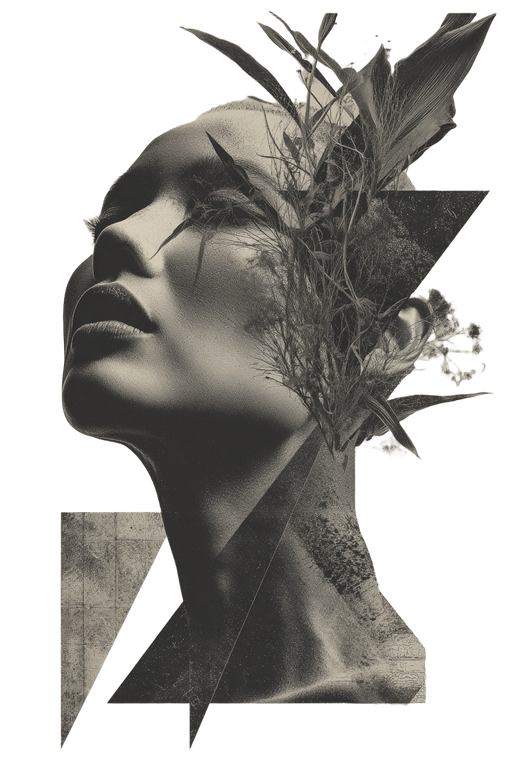 Mysterious Female Portrait V2 Vinyl Car Decal Sticker – Waterproof & UV-Resistant 4.4