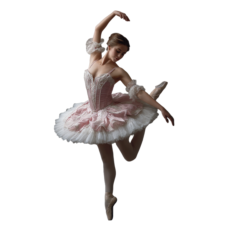 Ballerina V4 Vinyl Car Decal Sticker – Waterproof & UV-Resistant 6.826666666666667"