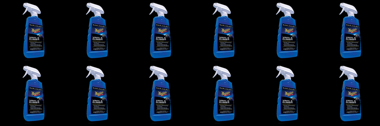 12x Meguiars Vinyl Protectant | Revitalize & Protect Vinyl/ Rubber | Marine & RV Grade