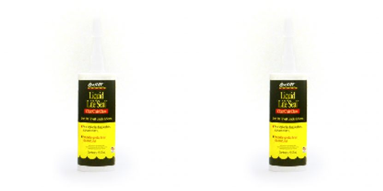 2x Liquid Life Sealant | For Fine Cracks & Seams | Marine Grade Caulk | UV Resistant