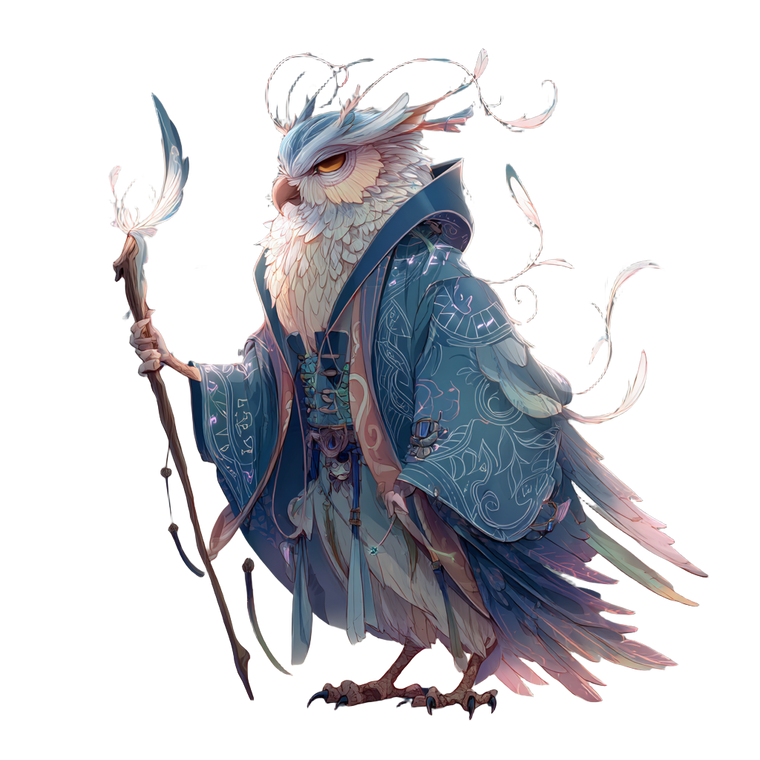 Mystical Bird Wizard Vinyl Car Decal Sticker – Waterproof & UV-Resistant 6.826666666666667"