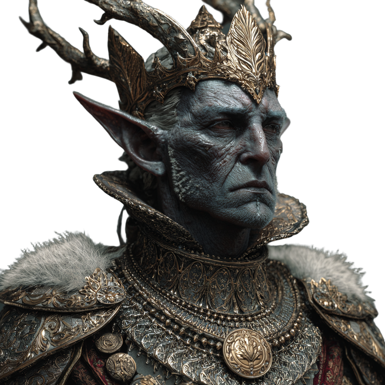 Elf King V7 Vinyl Car Decal Sticker – Waterproof & UV-Resistant 3.4133333333333336"