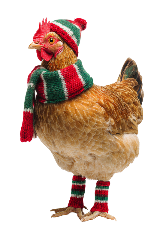 Christmas Chicken V4 Vinyl Car Decal Sticker – Waterproof & UV-Resistant 4.426666666666667"