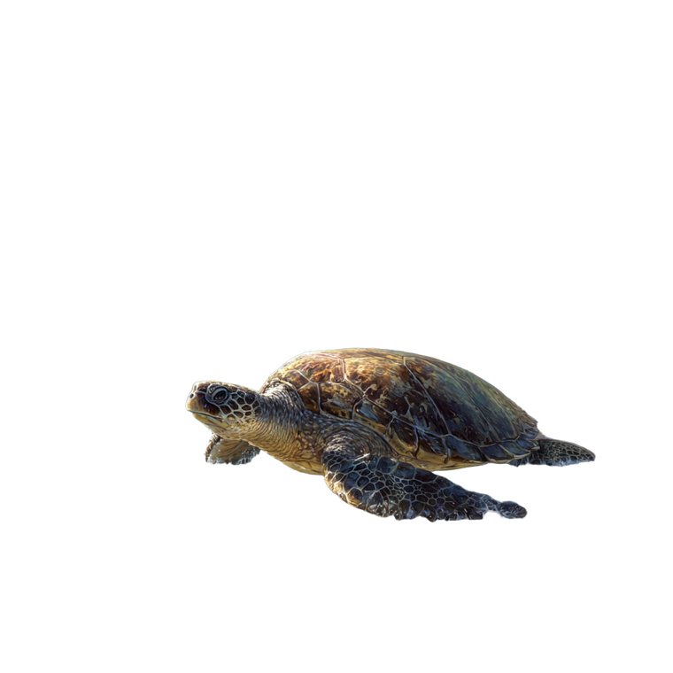 Sea Turtle Shore V2 Vinyl Car Decal Sticker – Waterproof & UV-Resistant 6.826666666666667"
