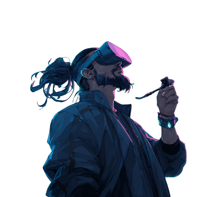 Cyberpunk Futurist V4 Vinyl Car Decal Sticker – Waterproof & UV-Resistant 3.4133333333333336"