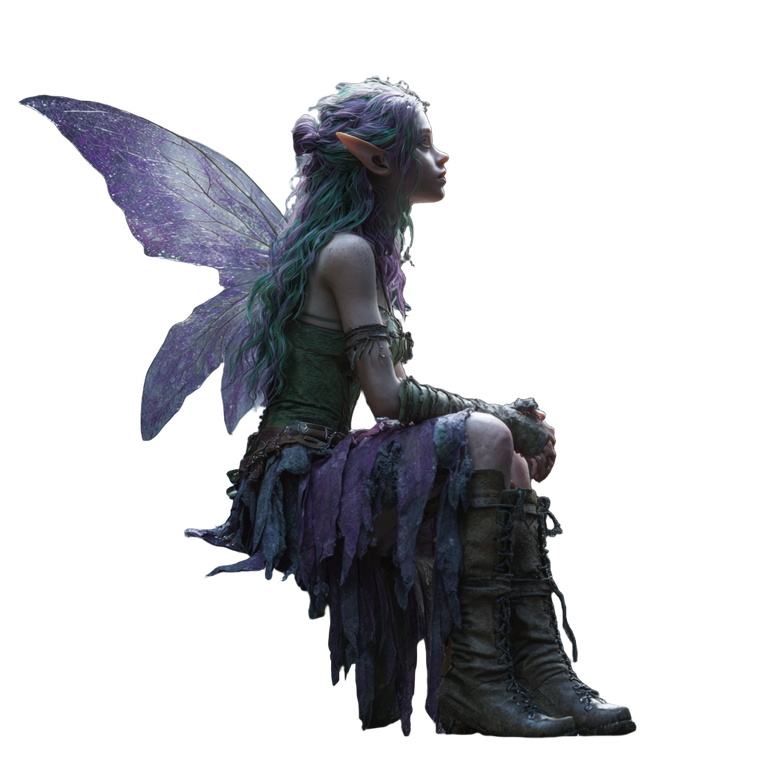 Fairy In Cave V2 Vinyl Car Decal Sticker – Waterproof & UV-Resistant 3.4133333333333336"