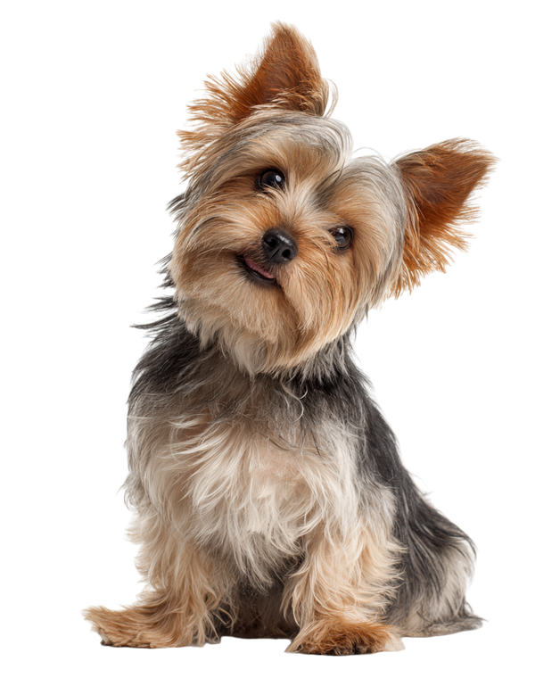 Happy Yorkshire Terrier V7 Vinyl Car Decal Sticker – Waterproof & UV-Resistant 8.0"