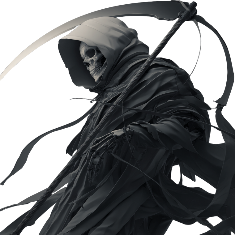 Grim Reaper School Vinyl Car Decal Sticker – Waterproof & UV-Resistant 6.826666666666667"