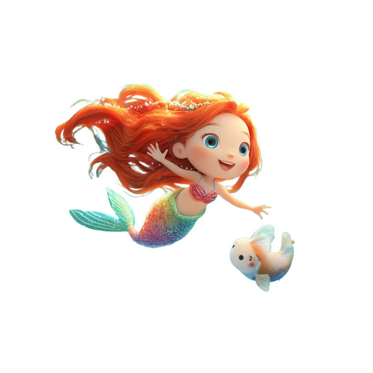 Joyful Playful Mermaid Vinyl Car Decal Sticker – Waterproof & UV-Resistant 6.826666666666667"