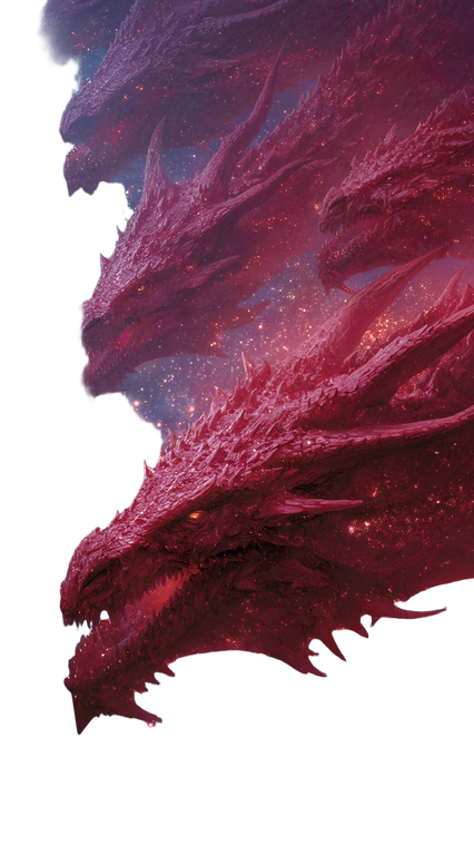 Seven-Headed Dragon V3 Vinyl Car Decal Sticker – Waterproof & UV-Resistant 4.8533333333333335"