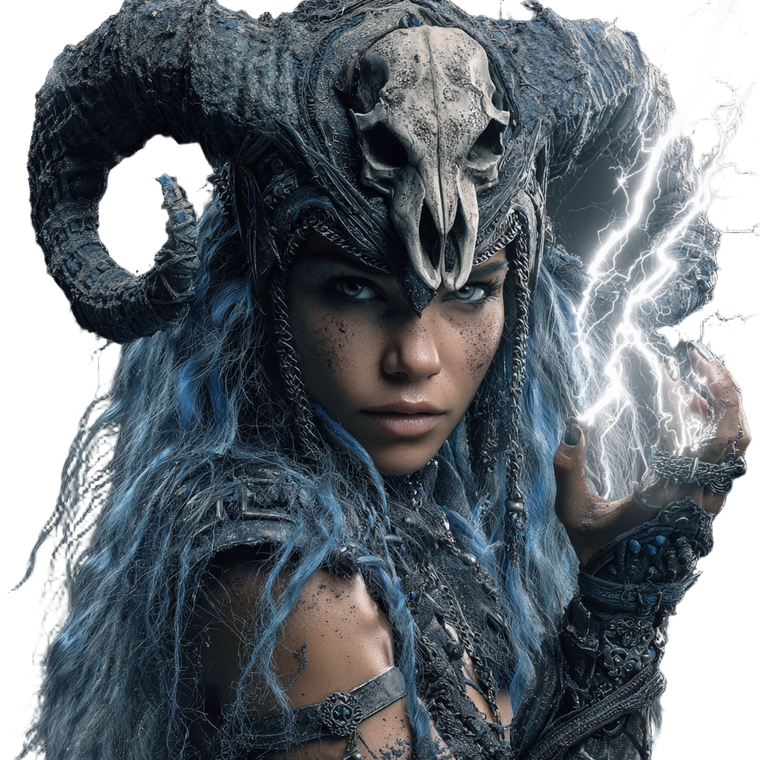 Fantasy Sorceress V10 Vinyl Car Decal Sticker – Waterproof & UV-Resistant 3.4133333333333336"