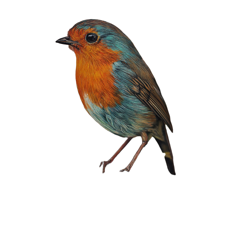 Robin Tattoo V2 Vinyl Car Decal Sticker – Waterproof & UV-Resistant 3.4133333333333336"