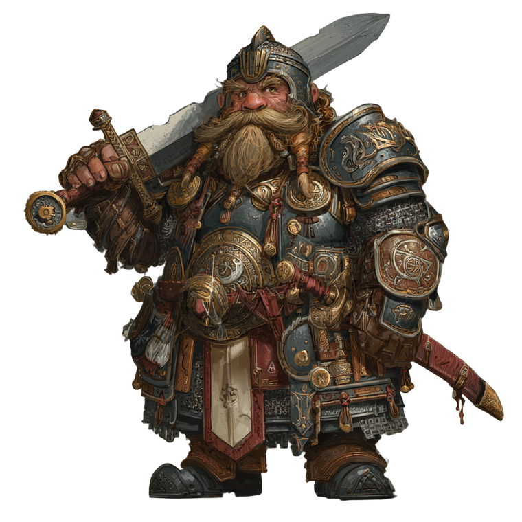 Dwarf Fighter V11 Vinyl Car Decal Sticker – Waterproof & UV-Resistant 3.4133333333333336"