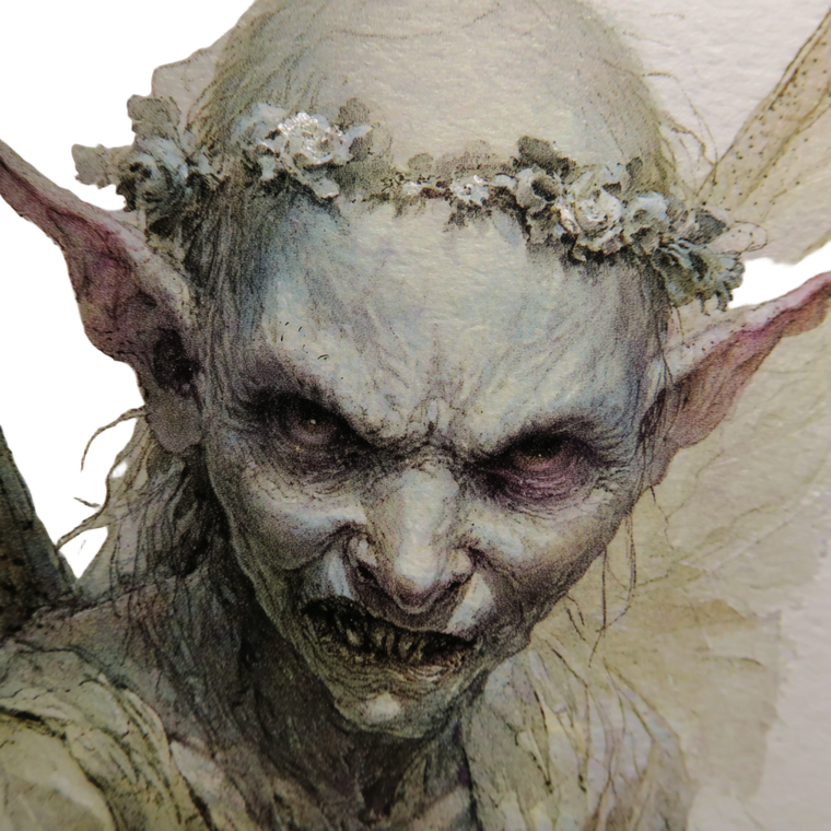 Zombie Fairy Vinyl Car Decal Sticker – Waterproof & UV-Resistant 3.4133333333333336"