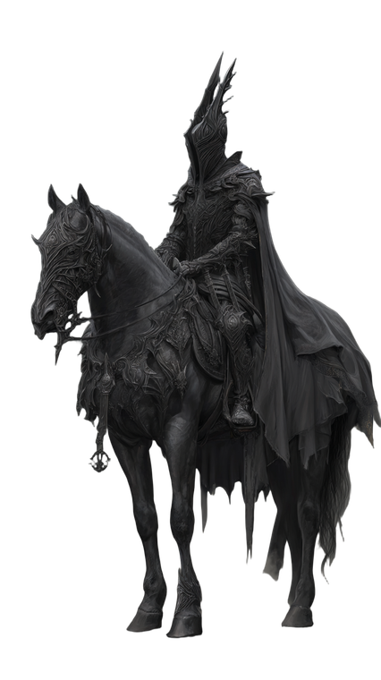 Dark Fantasy Knight V166 Vinyl Car Decal Sticker – Waterproof & UV-Resistant 4.8533333333333335"