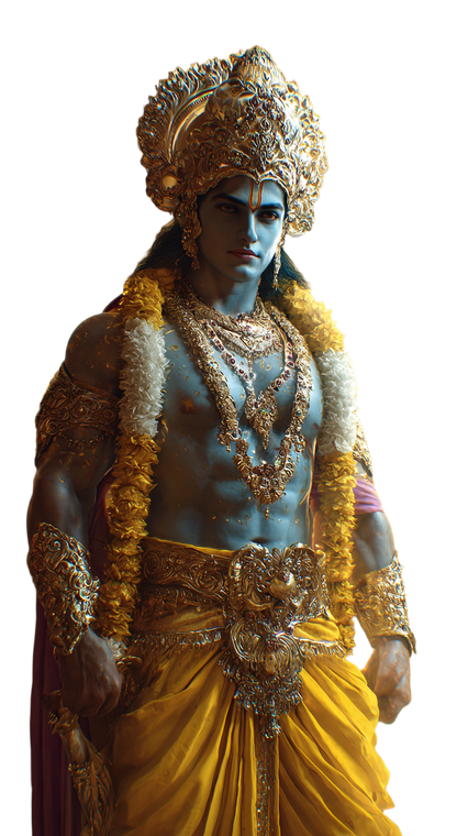 Angry Lord Krishna V3 Vinyl Car Decal Sticker – Waterproof & UV-Resistant 9.706666666666667"
