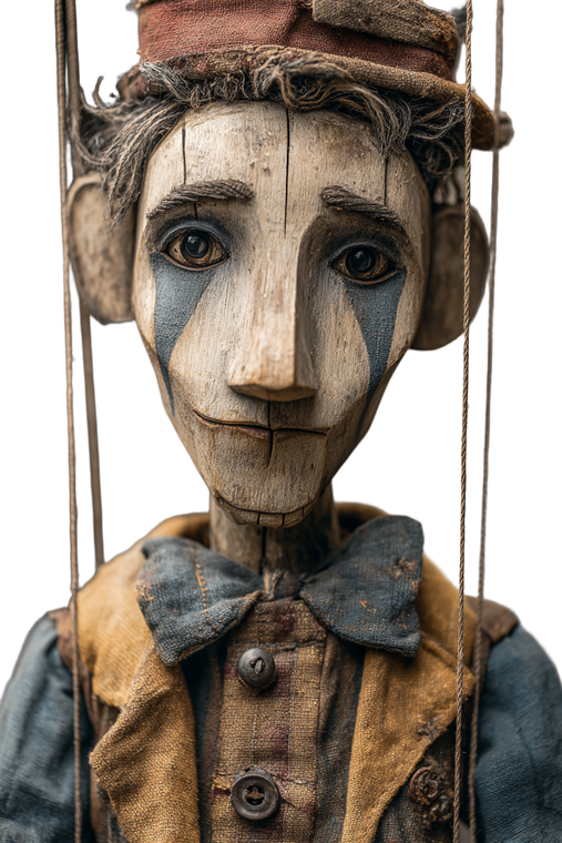 Horror Pinocchio Puppet Vinyl Car Decal Sticker – Waterproof & UV-Resistant 4.4