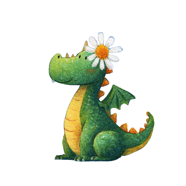 Cute Peace Dragon Vinyl Car Decal Sticker – Waterproof & UV-Resistant 3.4133333333333336"