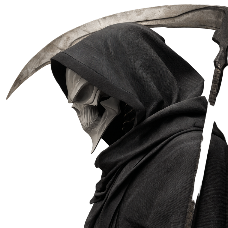 Oxymoron Reaper V2 Vinyl Car Decal Sticker – Waterproof & UV-Resistant 6.826666666666667"