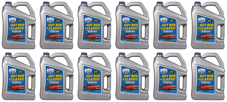 12x Lucas Oil Synthetic Blend SAE 10W30 | High Performance Racing Oil | 5 Quart Jug